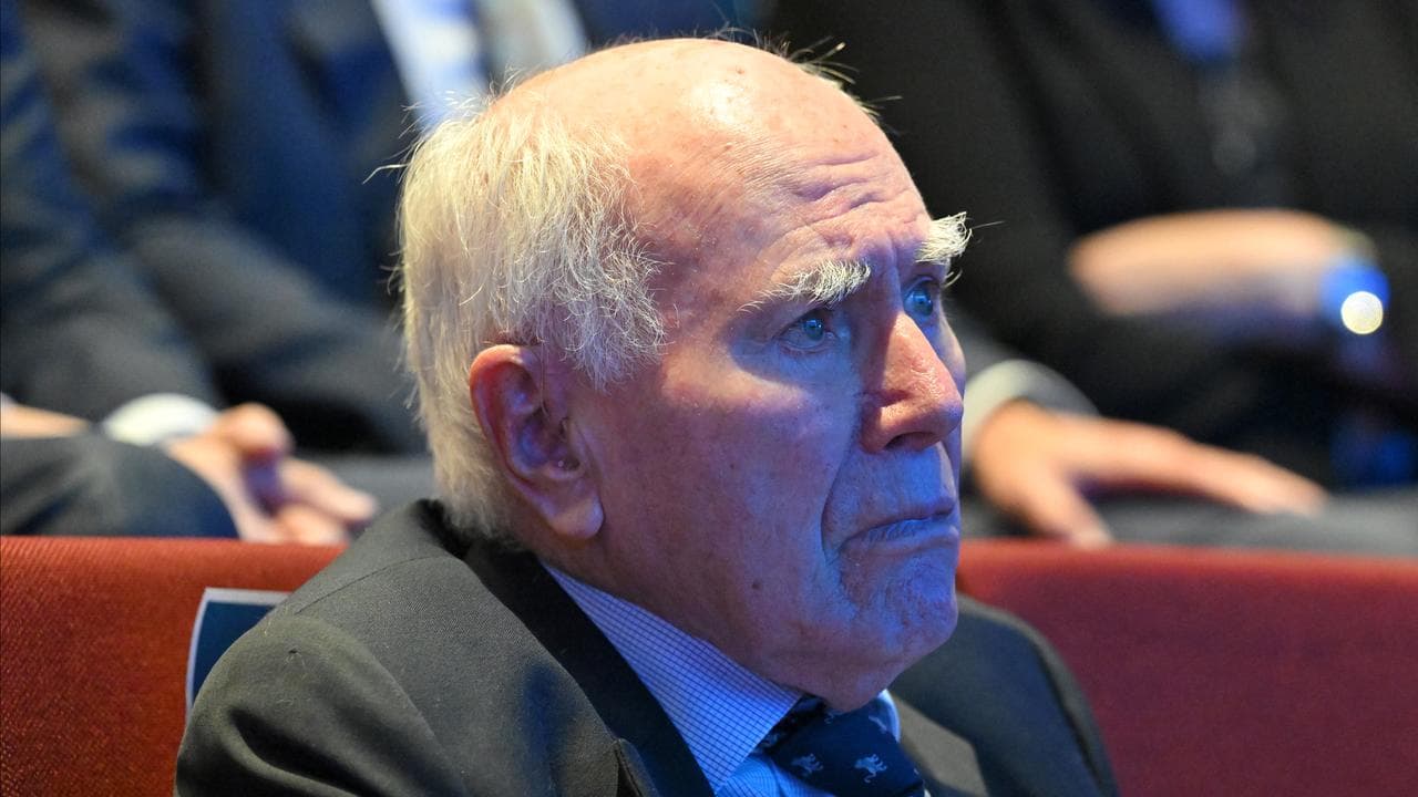 Former prime minister John Howard at the Liberal Party Campaign Launch