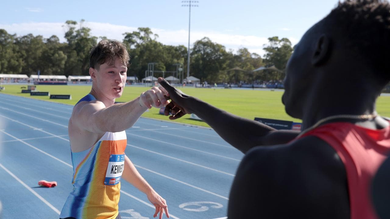 Lachie Kennedy and Gout Gout.