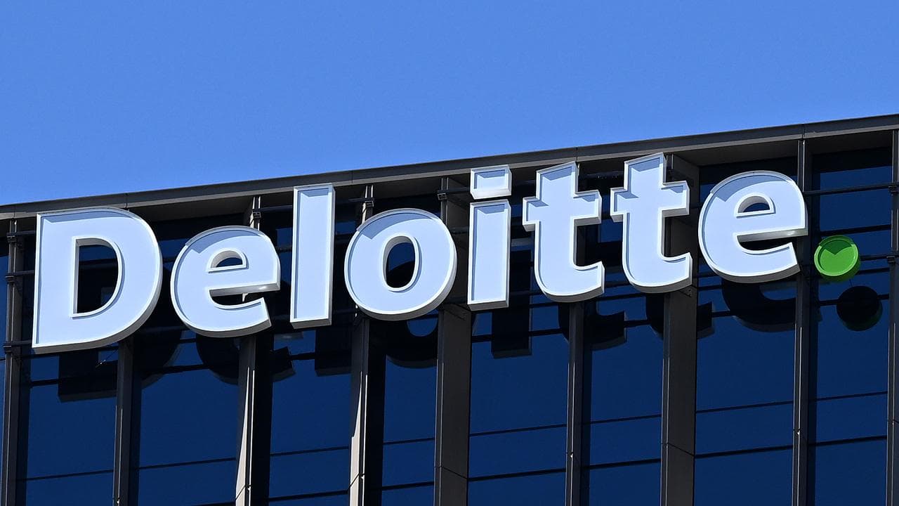 Deloitte signage (file)