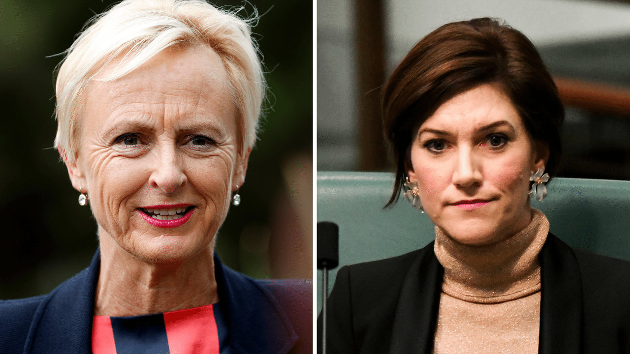 Liberal candidates Katie Allen and Nicolle Flint.