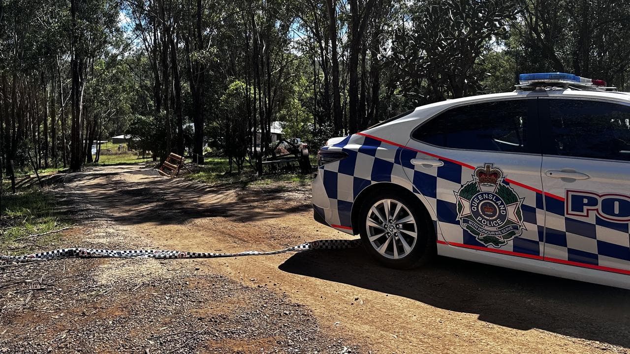 A crime scene of a fatal fire where a woman's body was found Geham