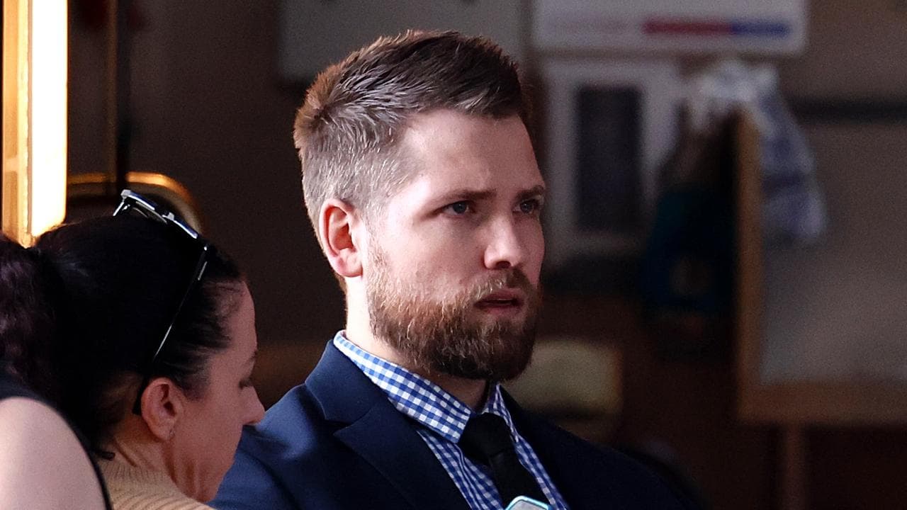Zac Chudleigh outside the Brisbane District Court