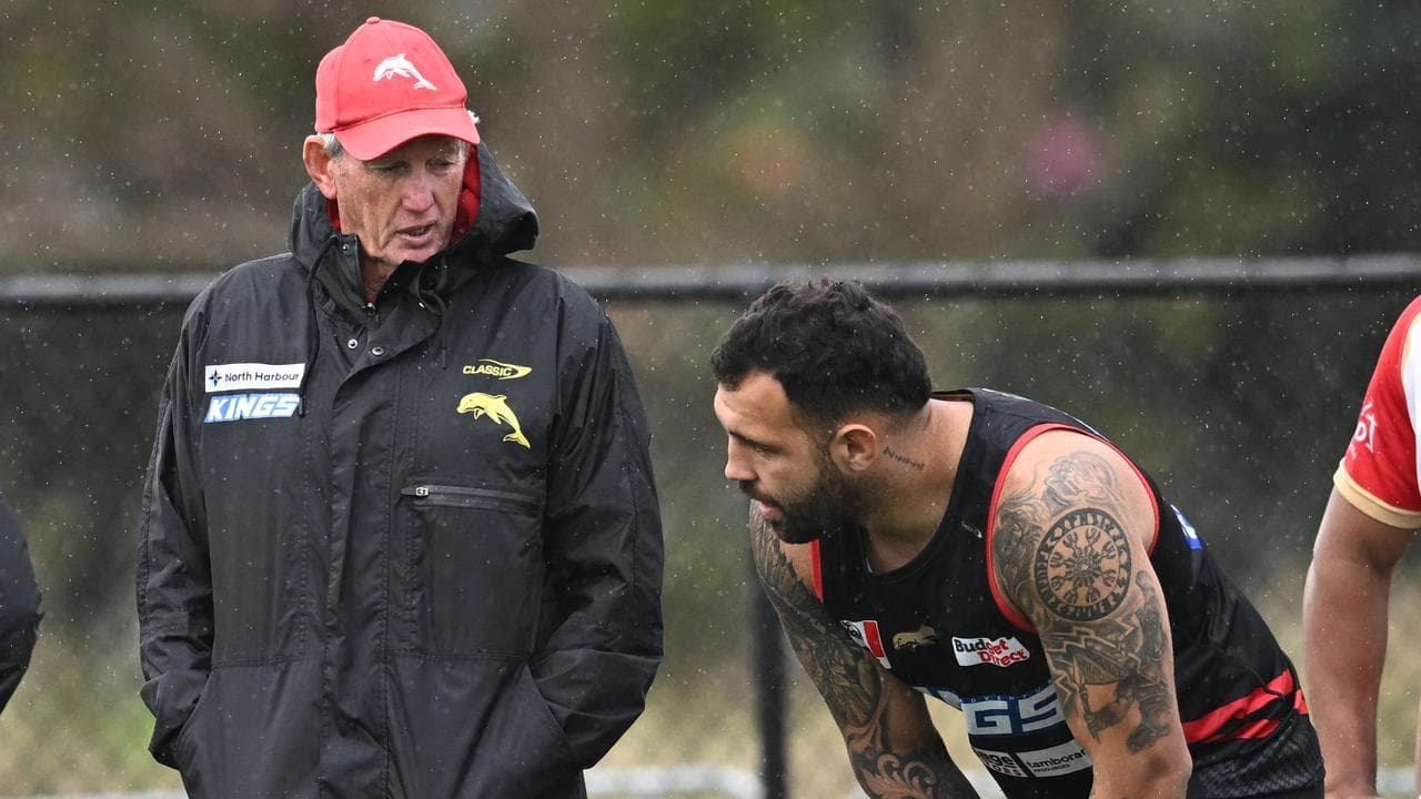 Wayne Bennett andJosh Kerr