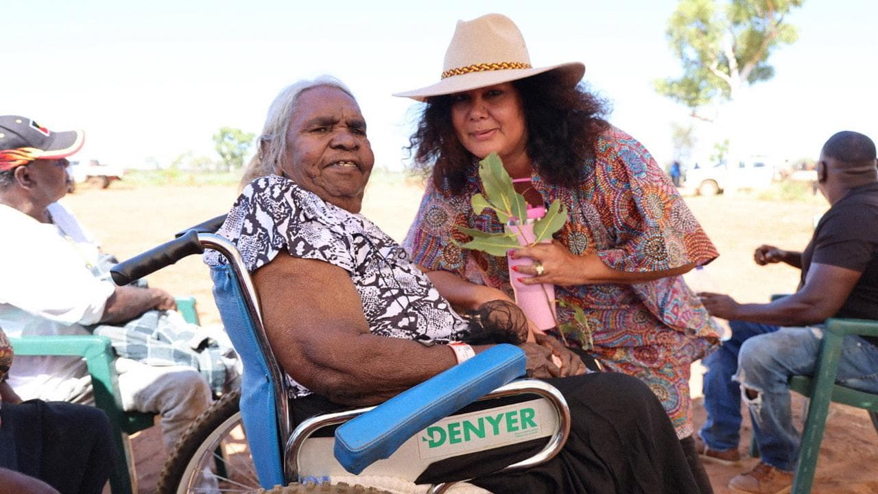 Eileen Bonney and Malarndirri McCarthy