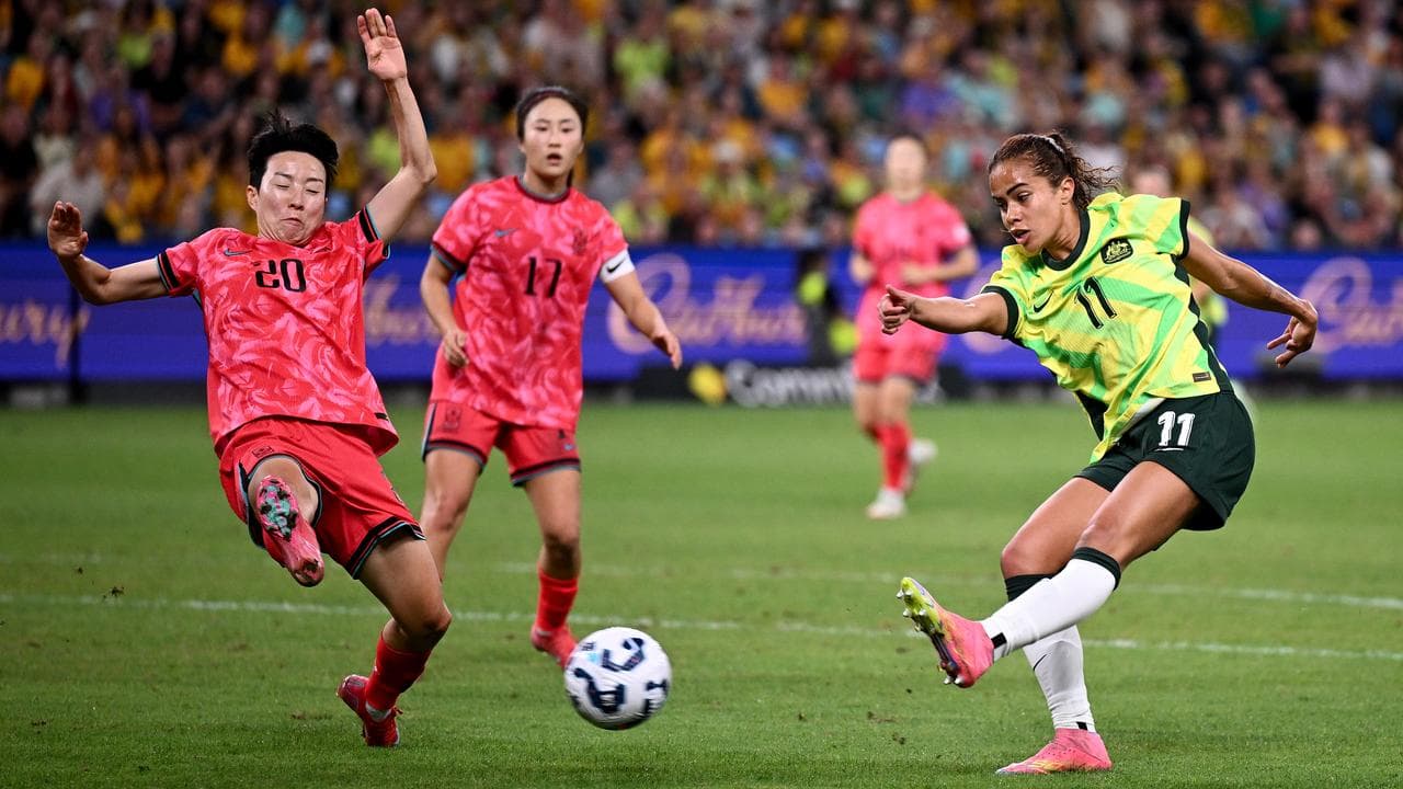 Mary Fowler of the Matildas