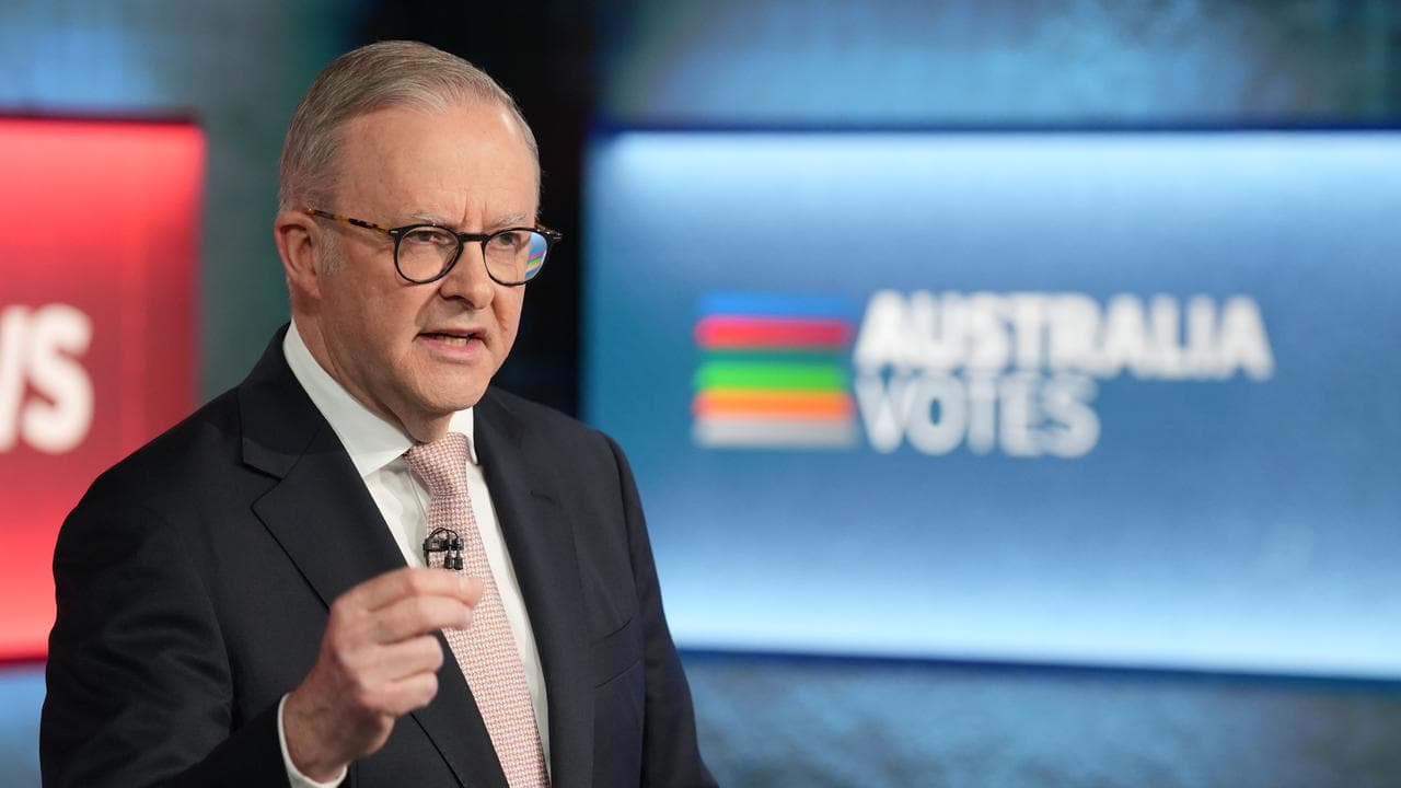 Prime Minister Anthony Albanese speaks at the second leaders' debate