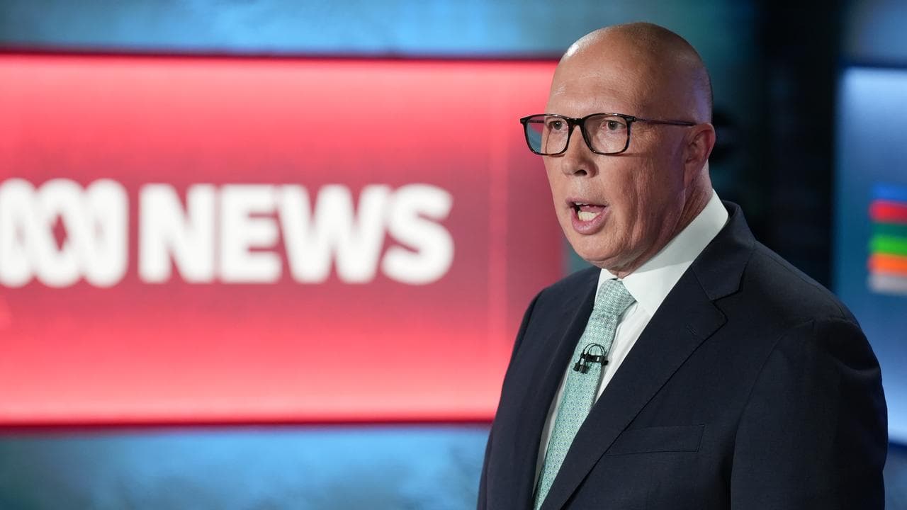 Opposition Leader Peter Dutton during the second leaders' debate