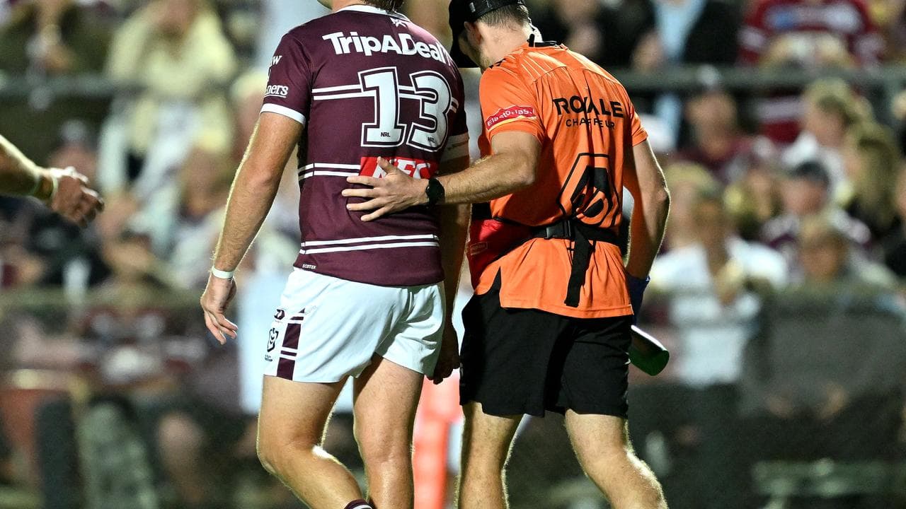 Jake Trbojevic of the Sea Eagles