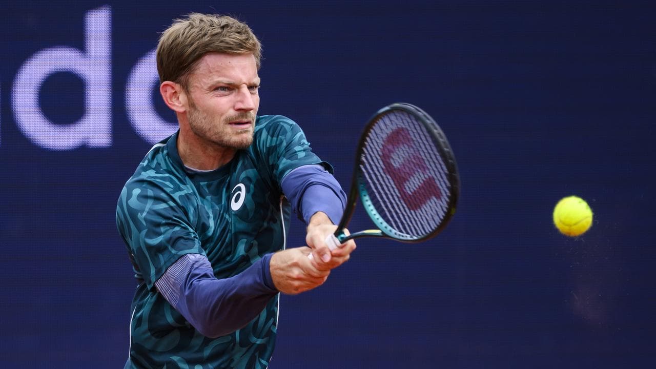 Belgium's David Goffin r