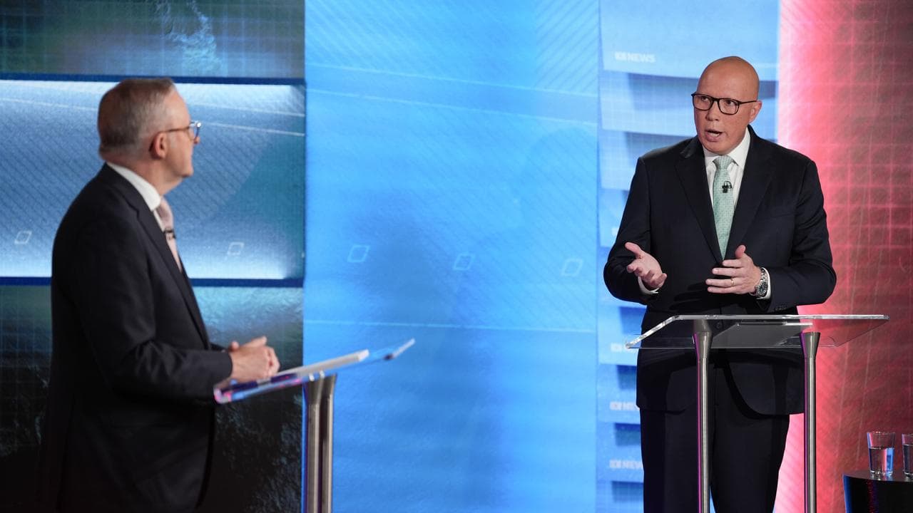 Peter Dutton and Anthony Albanese.
