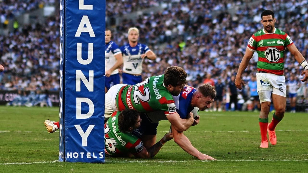 Max King scores in the demolition of South Sydney.