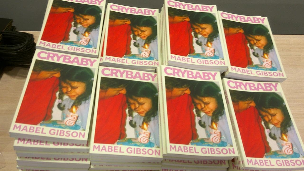 Mabel Gibson's debut book Crybaby