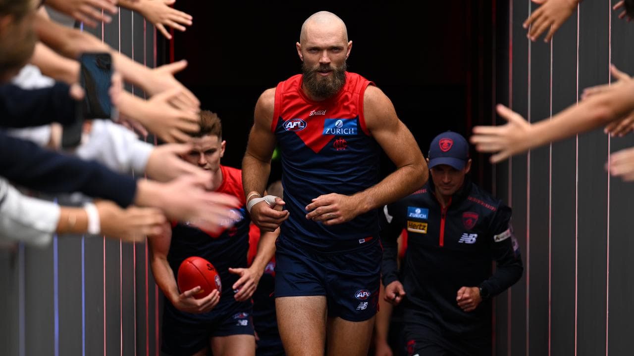 Melbourne captain Max Gawn