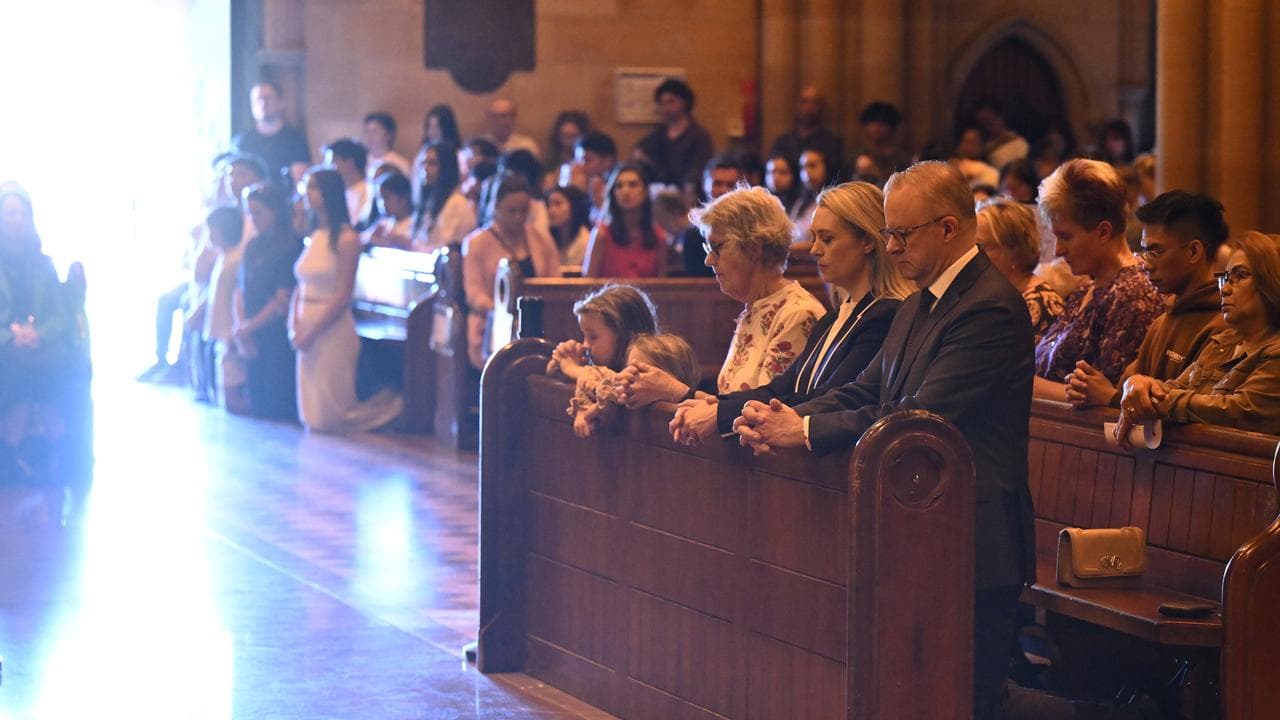 Anthony Albanese, with partner Jodie Haydon.