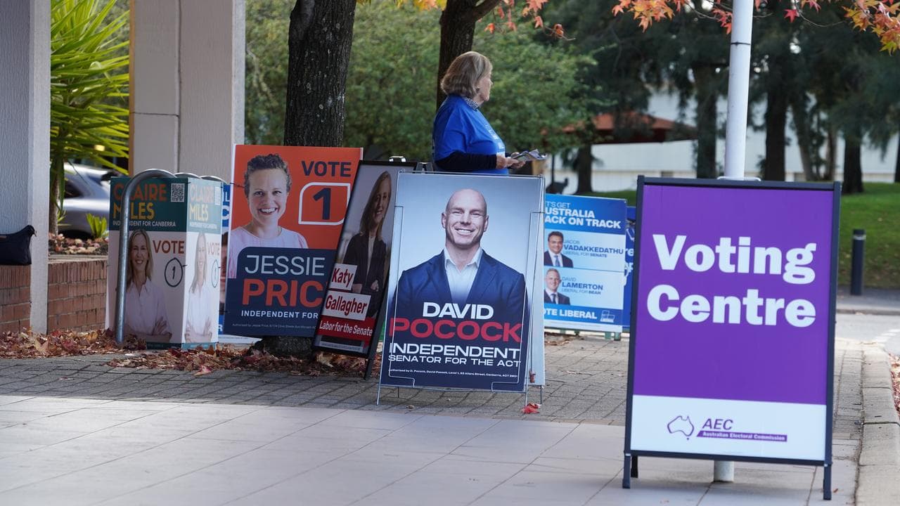 An early voting centre