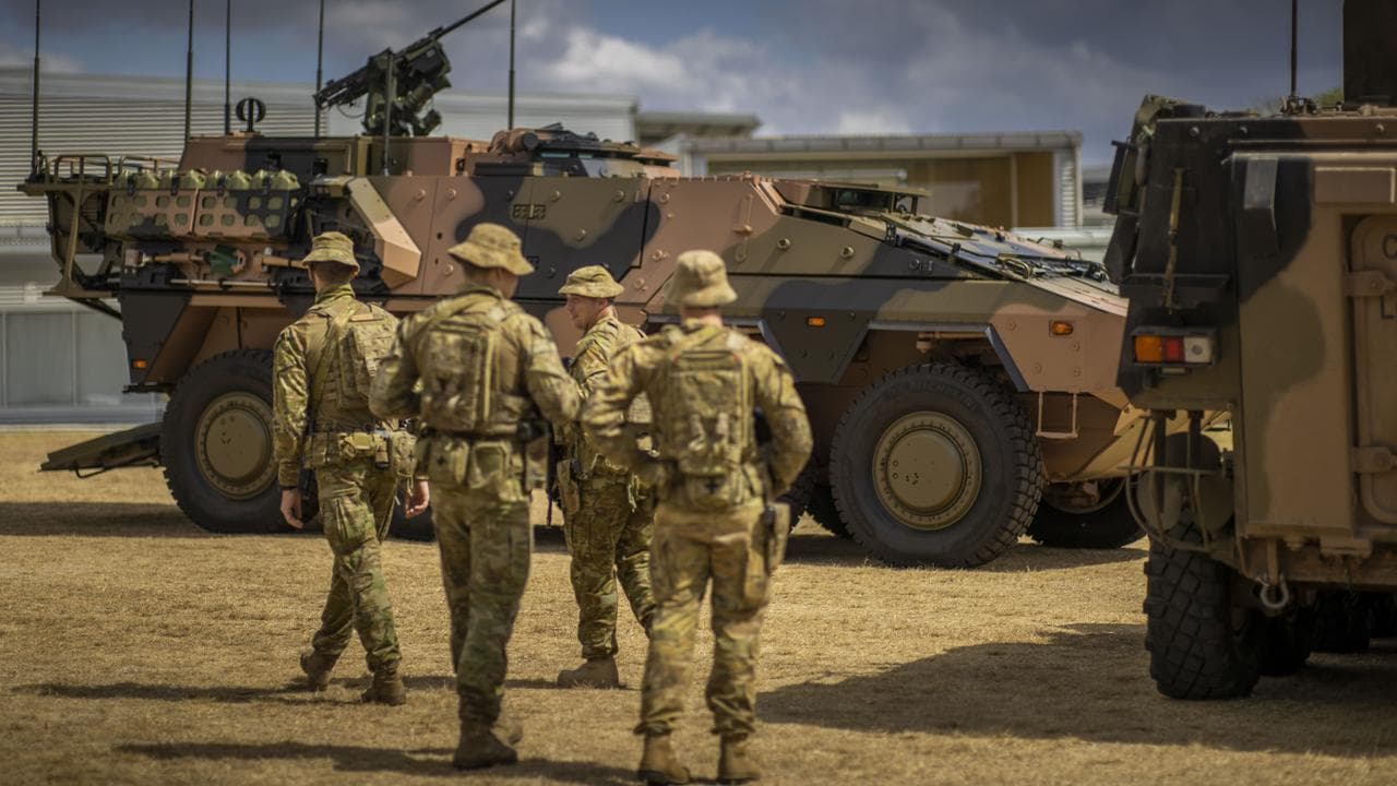 A file photo of soldiers