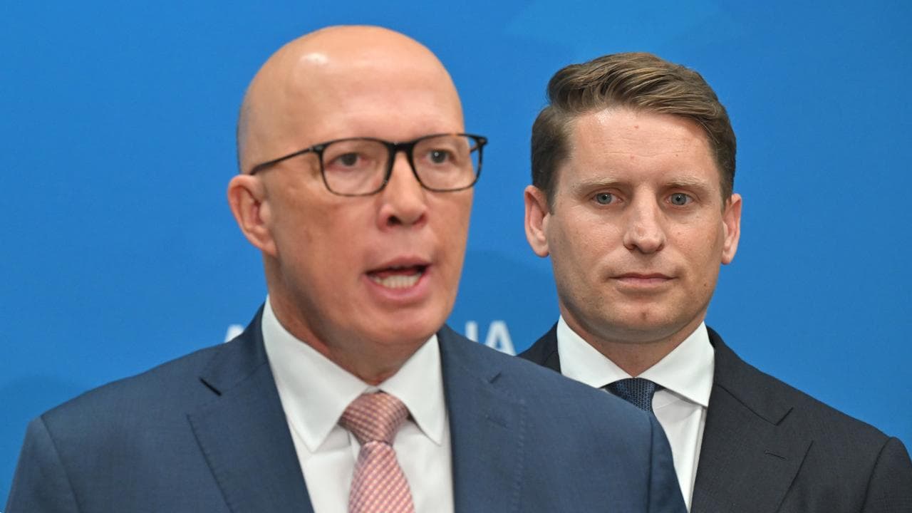 Peter Dutton and Andrew Hastie