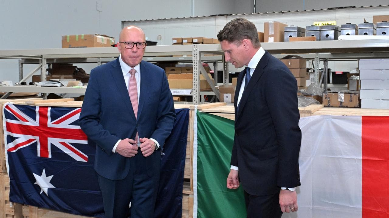 Peter Dutton and Andrew Hastie