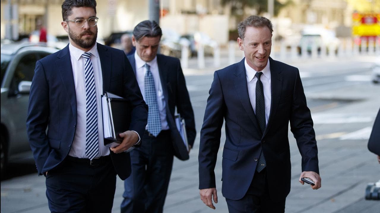 Former Liberal leader David Speirs, right