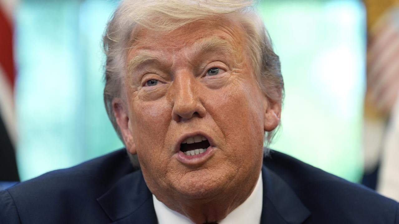 US President Donald Trump