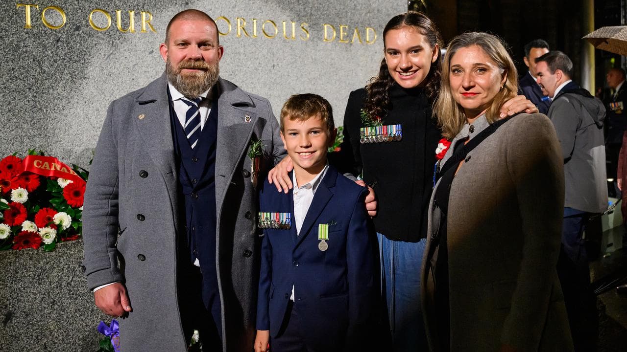 The family of Peter Cherne, a veteran who took his own life