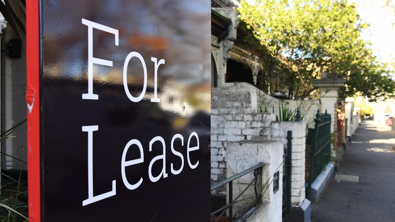 For Lease sign in Carlton North, Melbourne, Wednesday, July 18, 2018