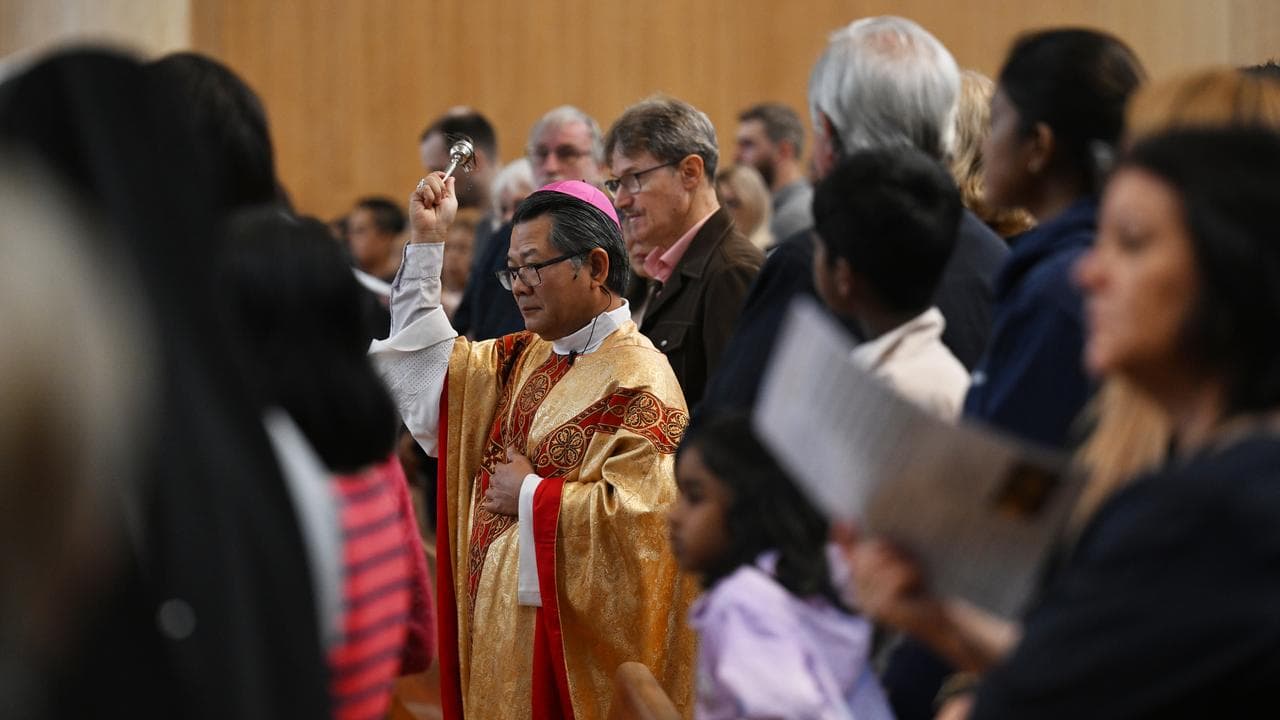 A solemn Mass at St Patrick’s Cathedral in Parramatta