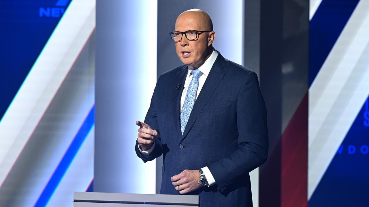 Australian Opposition Leader Peter Dutton