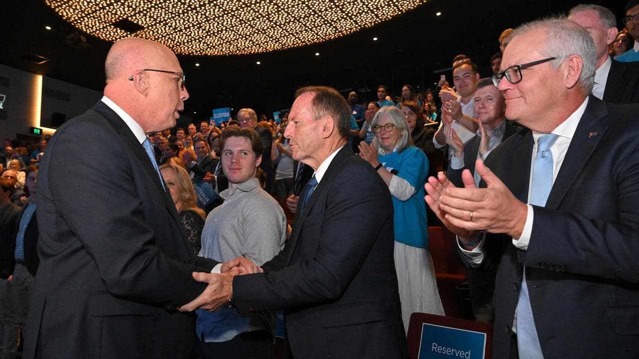 Peter Dutton and Tony Abbott