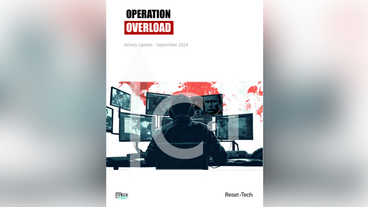 Cover of Operation Overload report from Check First.