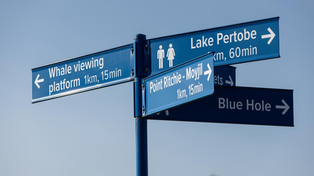 Signage in the electorate of Wannon