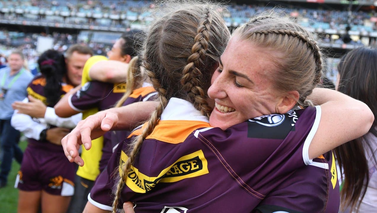 (L-R) Tarryn Aiken and Ali Brigginshaw.