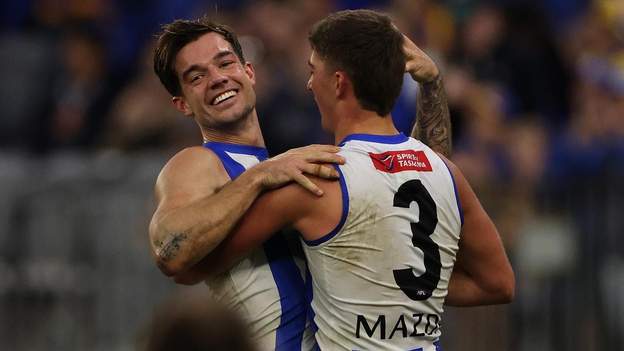 Jy Simpkin of the Kangaroos