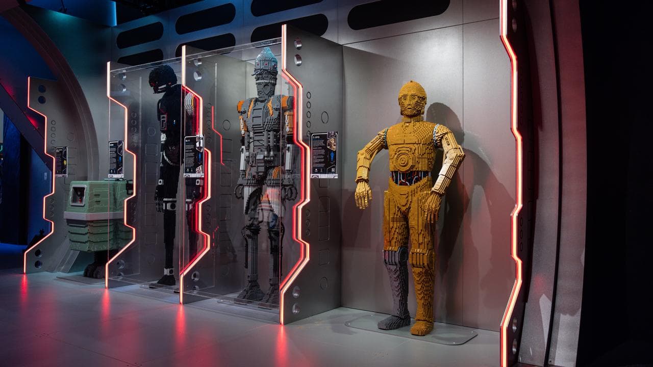 Star Wars full-scale LEGO models on show in Melbourne