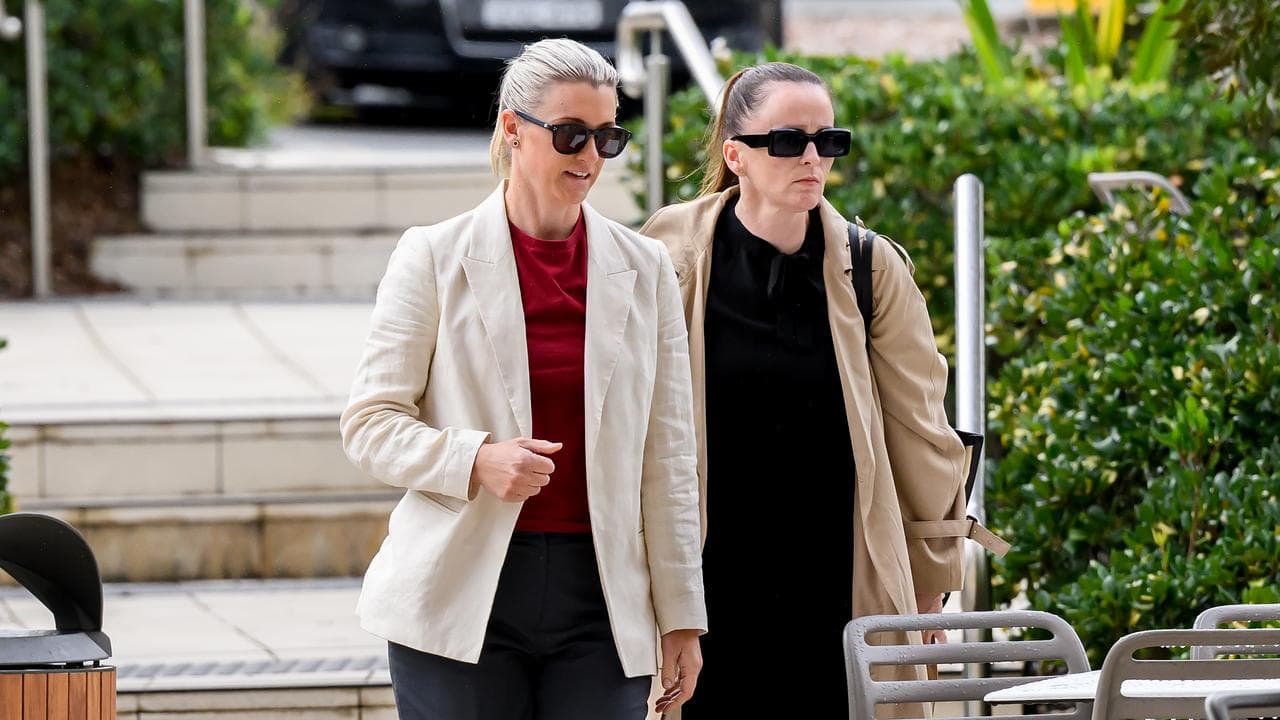 NSW Police Inspector Amy Scott and another woman