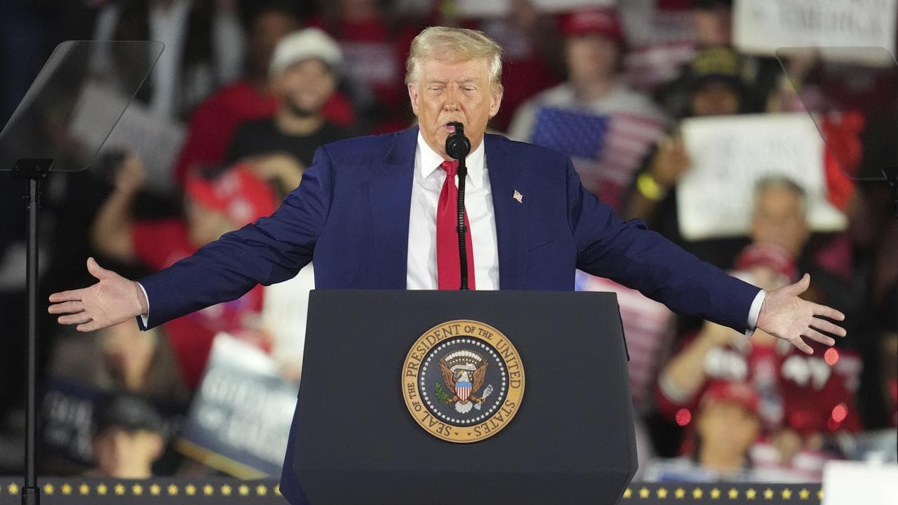 US President Donald Trump