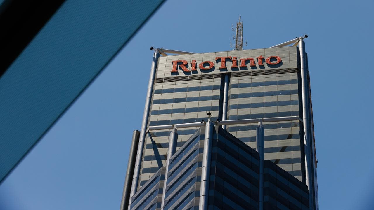A general view of the Rio Tinto building in Perth (file image)