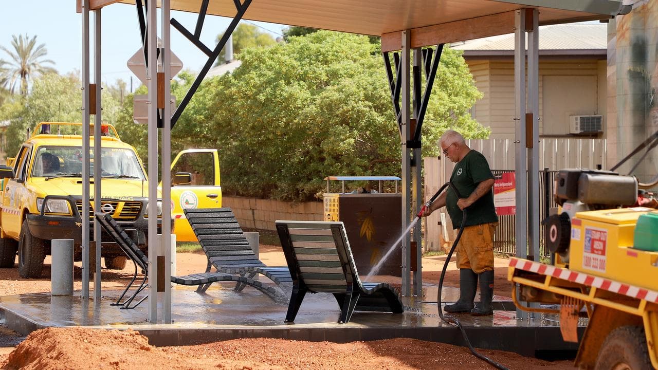 The flood devastated town of Thargomindah (file image)