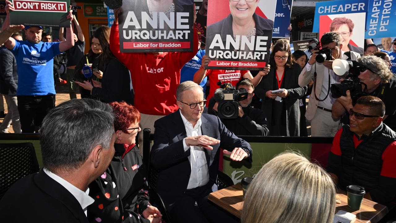 Anthony Albanese in Braddon