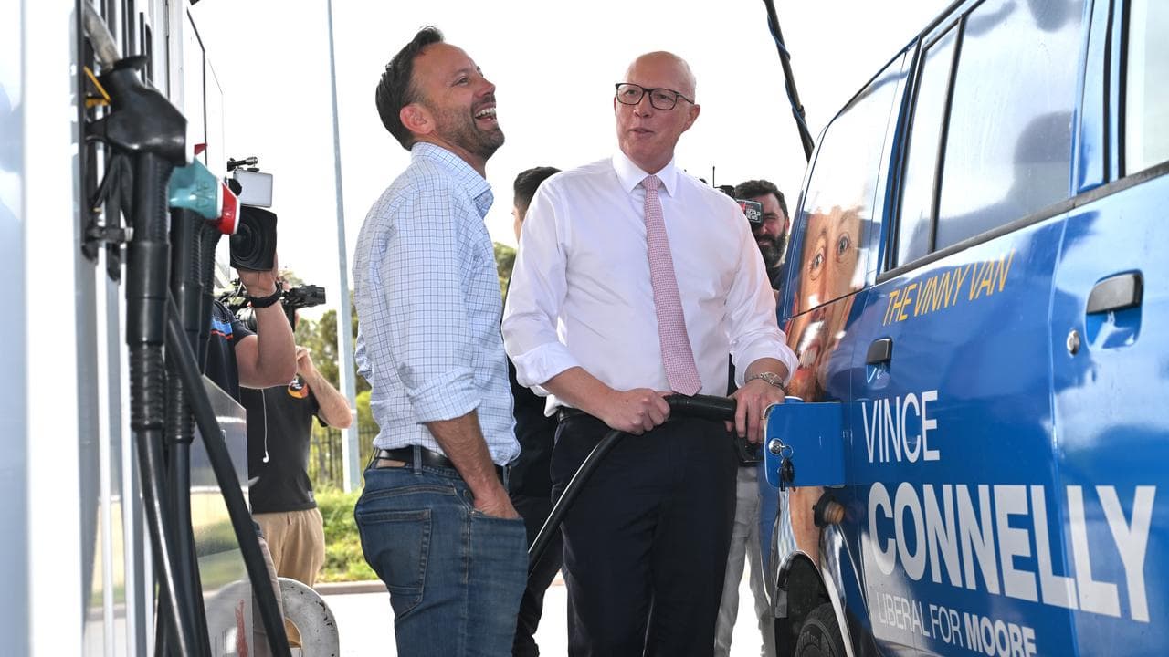 Vince Connelly and Peter Dutton