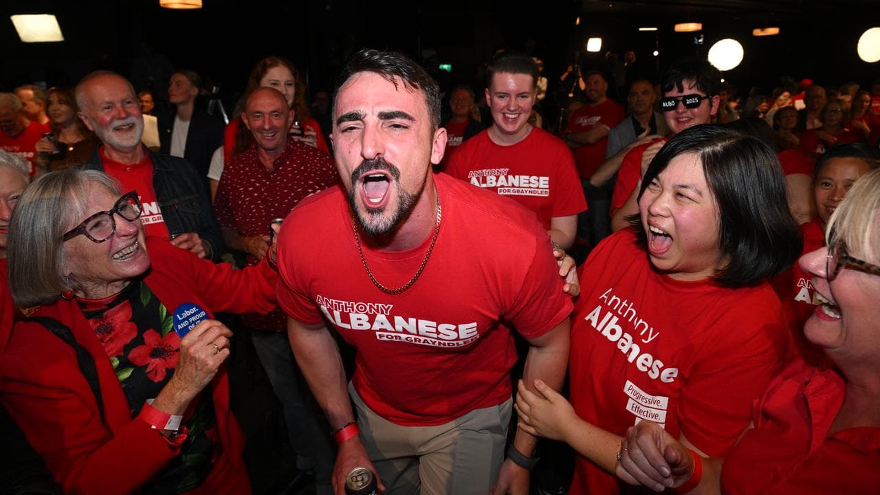 Labor supporters react to election results