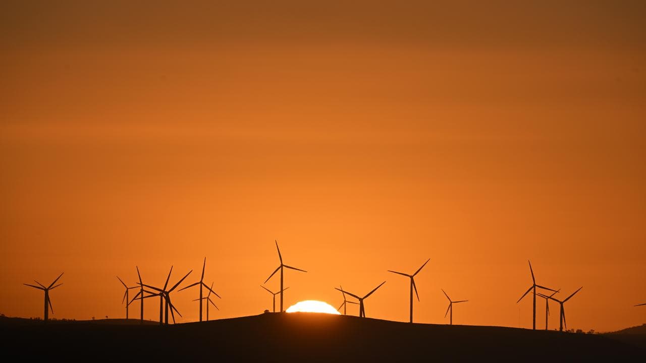 Power-generating wind turbines
