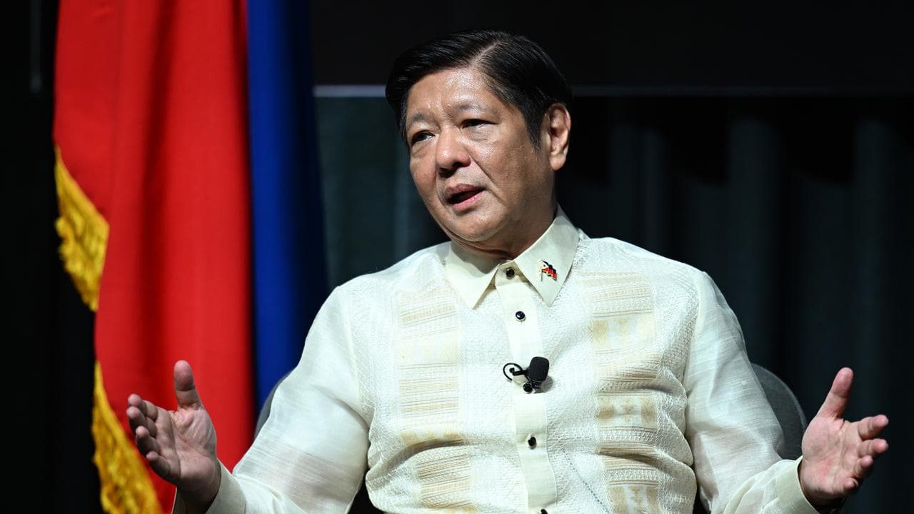 Philippines President Ferdinand R Marcos Jr (file)