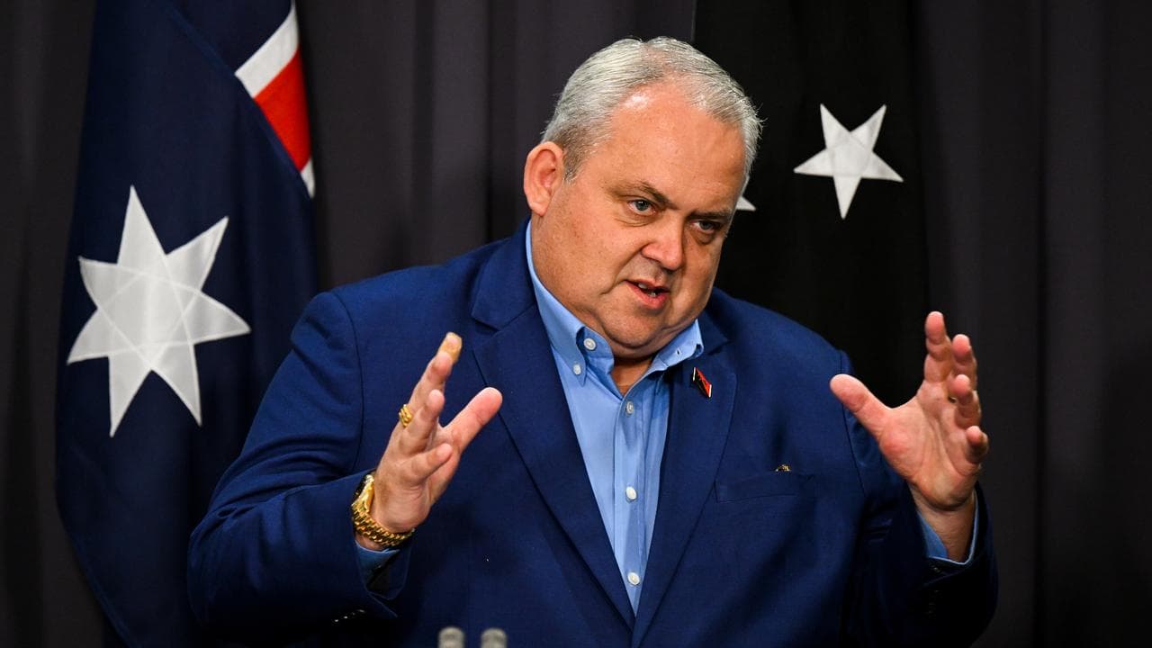 PNG Foreign Minister Justin Tkatchenko