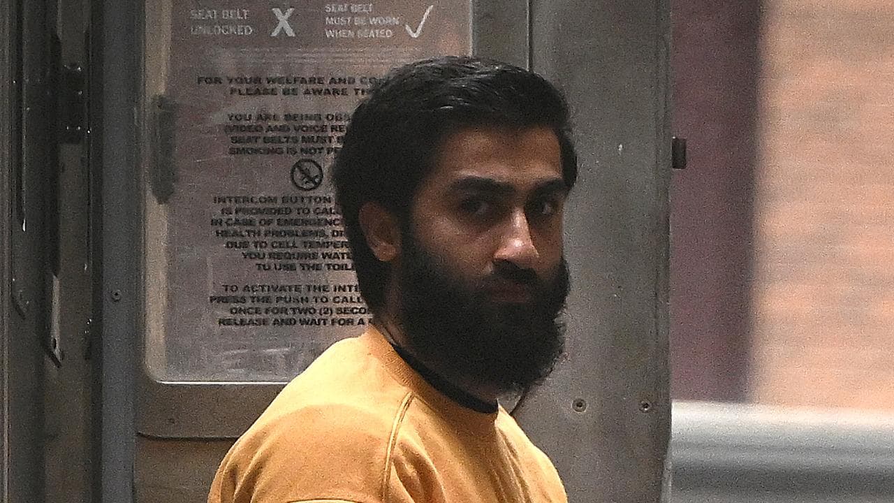 Adris Kheyali (left) arrives at the Supreme Court