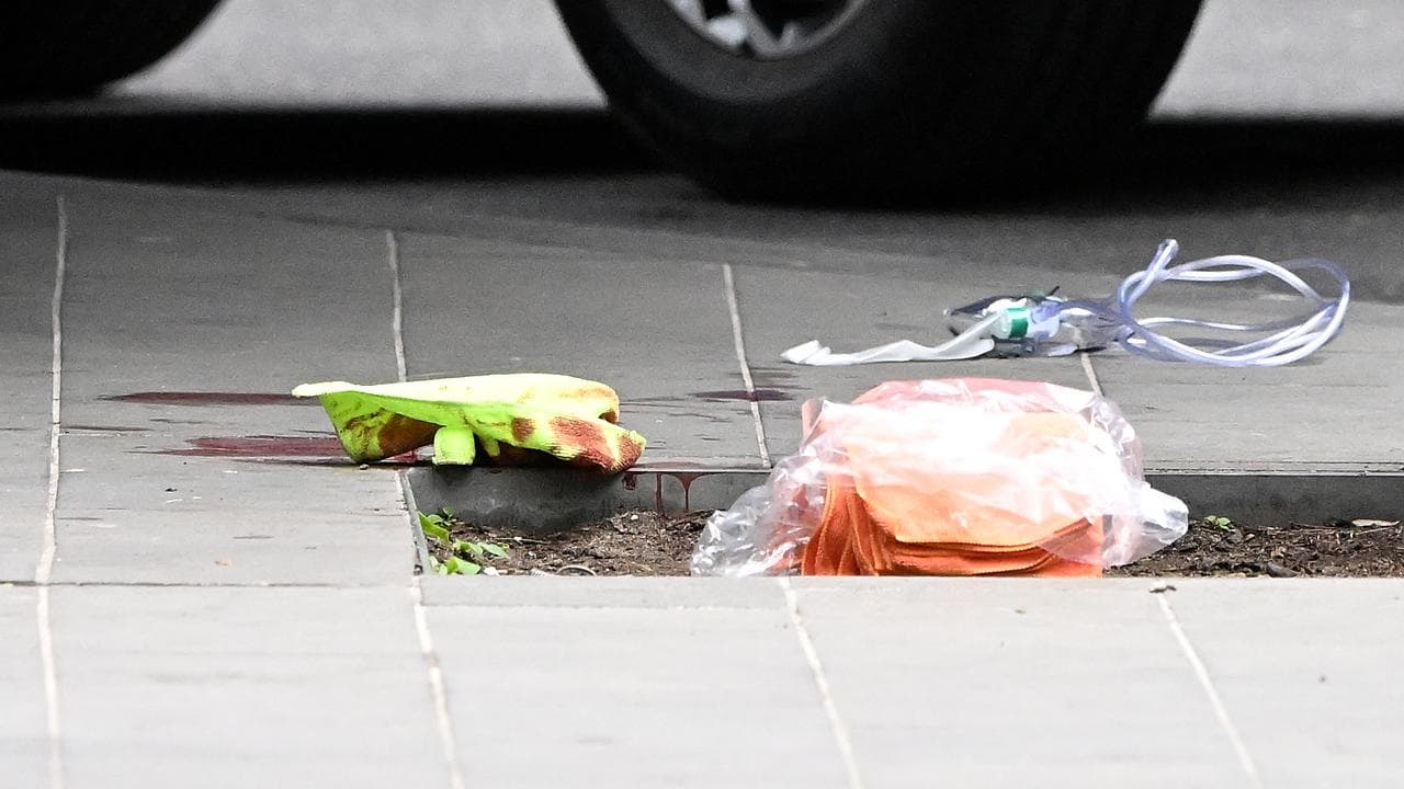 Homicide scene (file)