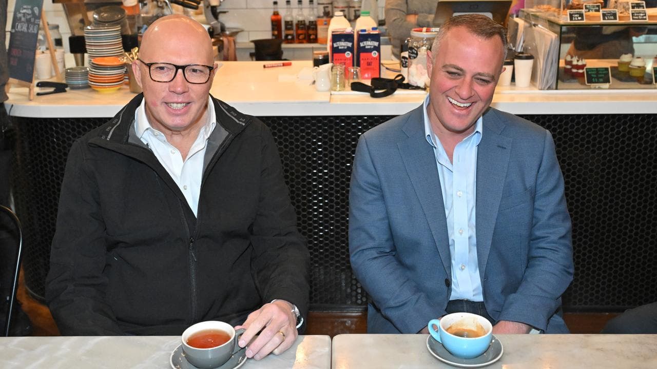 Peter Dutton and Tim Wilson (file image)