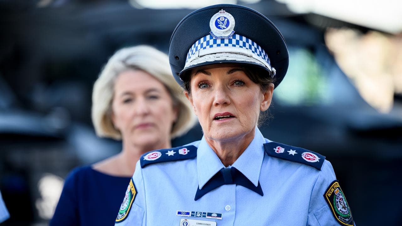 NSW Police Commissioner Karen Webb