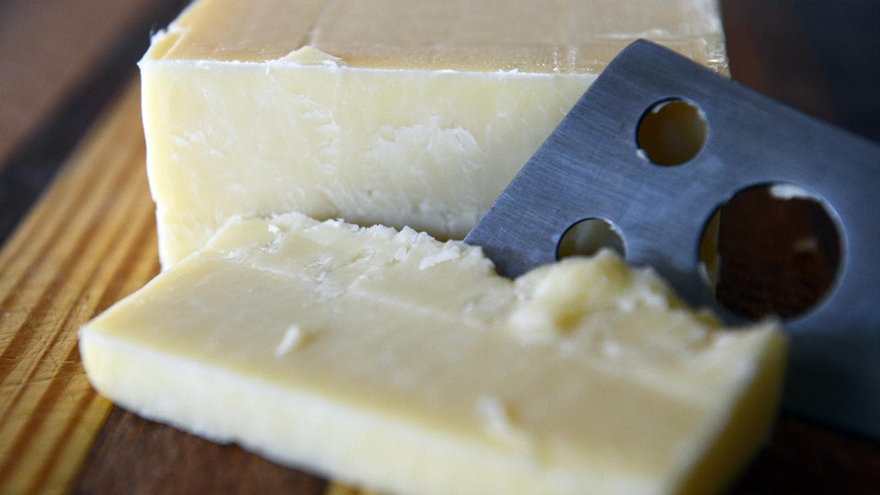 A block of Bega Cheese cheddar (file image)