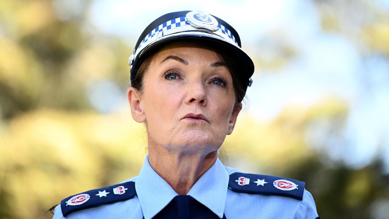 NSW Police Commissioner Karen Webb (file image)